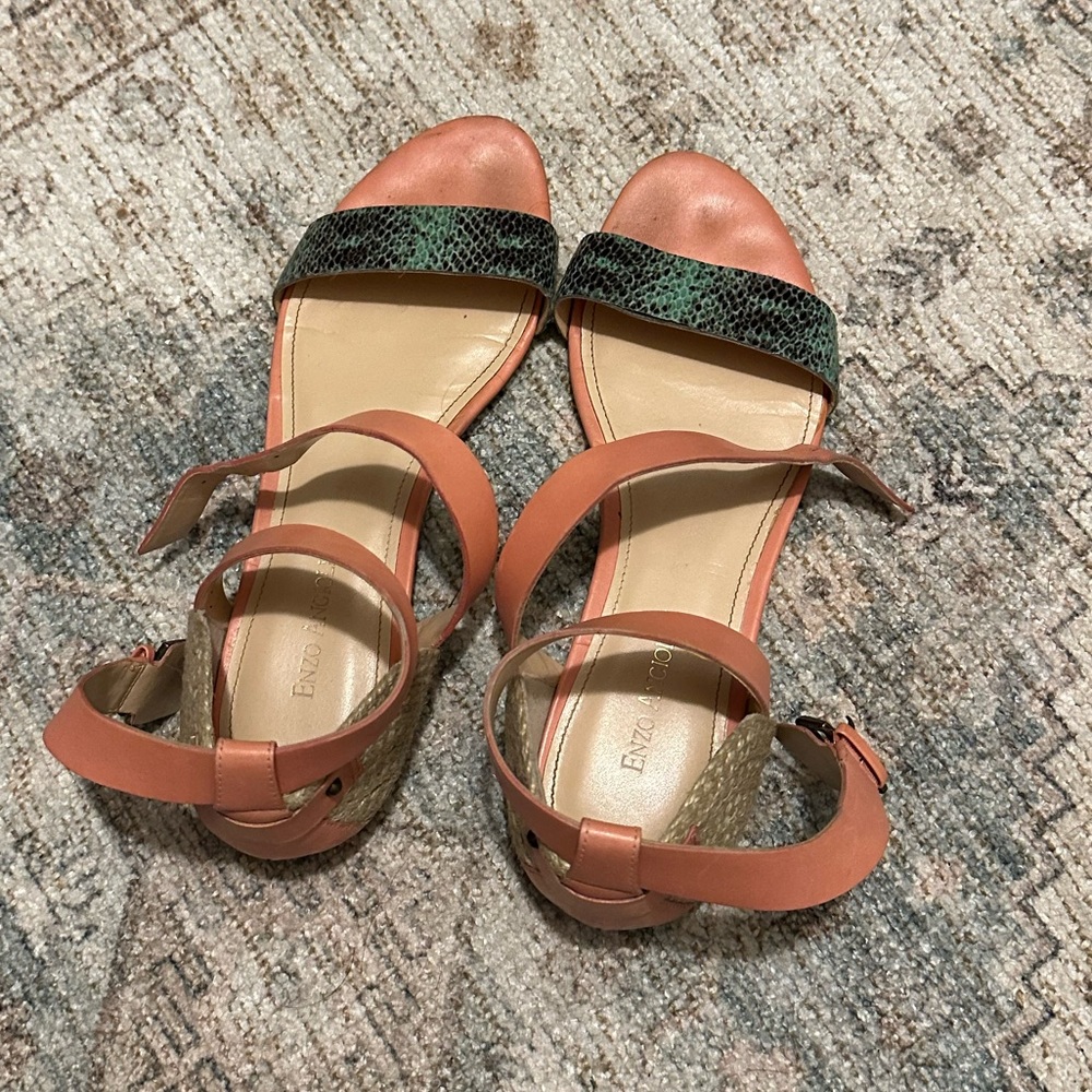 Fun colorful unique sandals